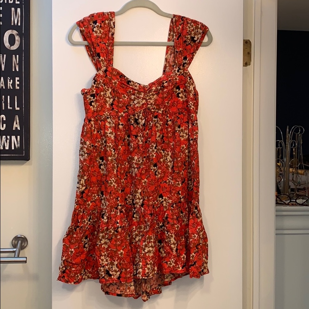 Tiered Ruffle Free People Dress